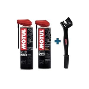 C1 + C3 + Cepillo Limpiador de Cadena Motul