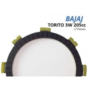 TORITO 205cc - Discos de Clutch
