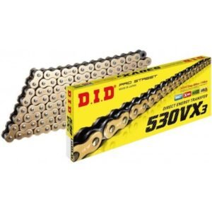 530H - 130 Cadena D.I.D. VX3 DORADA